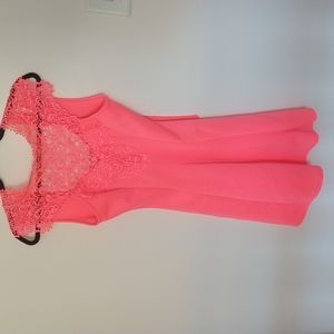 Pink dress